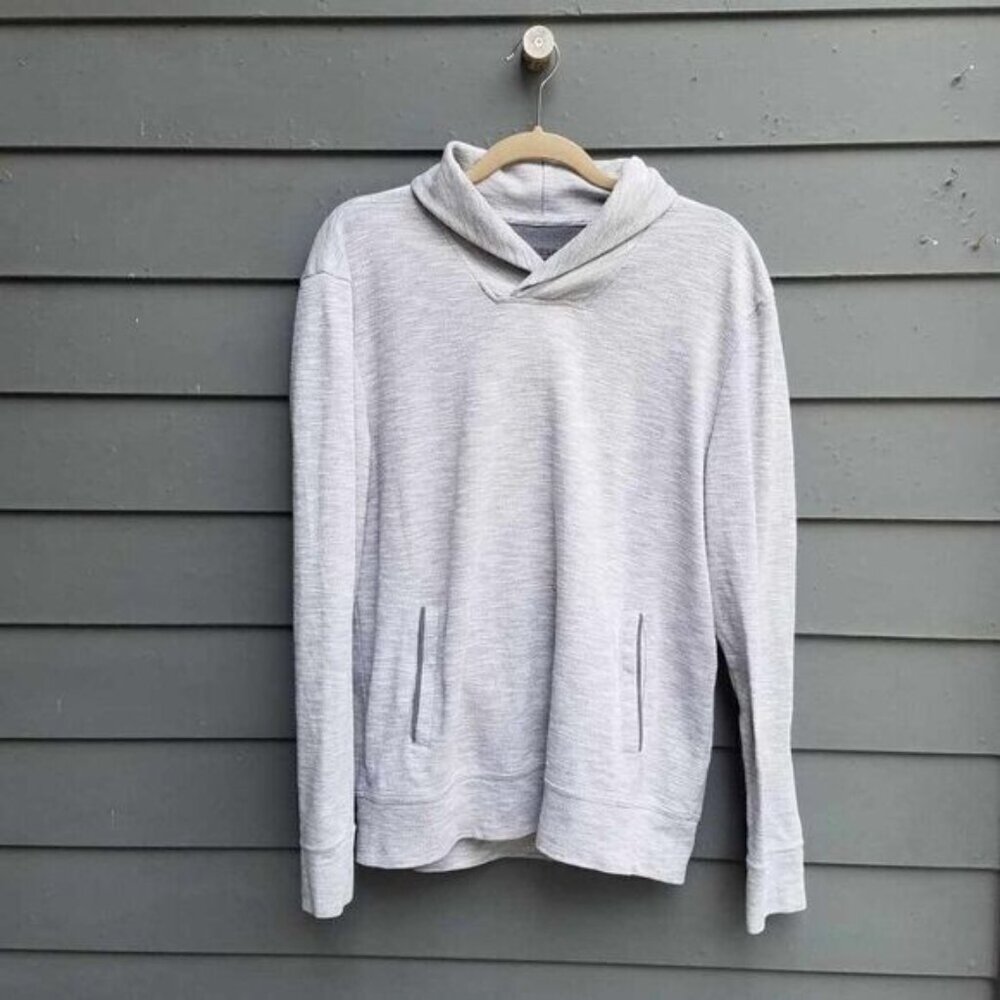 Express Gray Cotton Blend Sweatshirt like Top size Medium